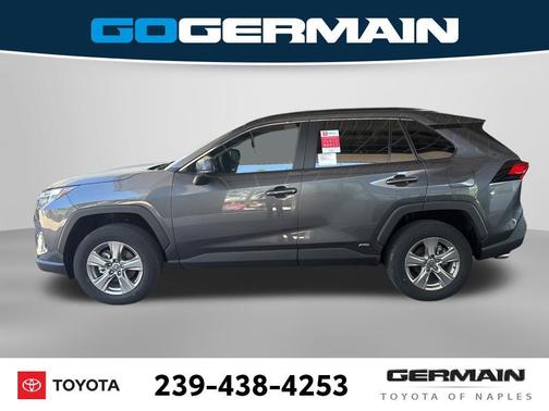 Magnetic Gray Metallic 2025 Toyota RAV4 Hybrid LE