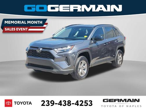 Magnetic Gray Metallic 2025 Toyota RAV4 Hybrid LE