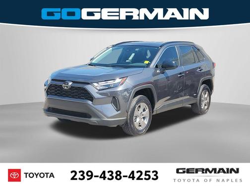 Magnetic Gray Metallic 2025 Toyota RAV4 Hybrid LE