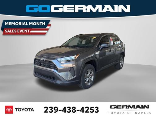 Magnetic Gray Metallic 2025 Toyota RAV4 Hybrid LE