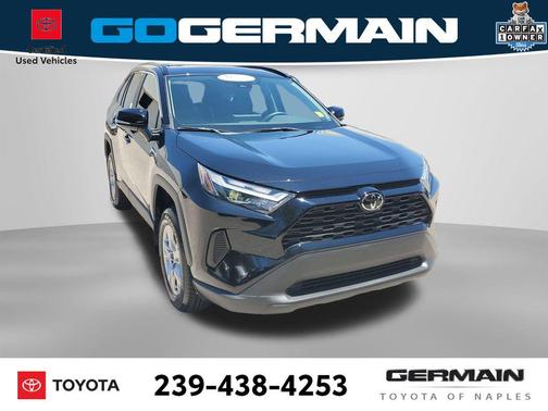 Midnight Black Metallic 2025 Toyota RAV4 XLE