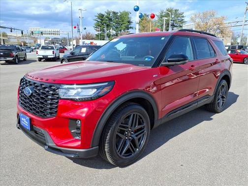 RAPID RED MET TINTED CC 2025 Ford Explorer ST-LINE
