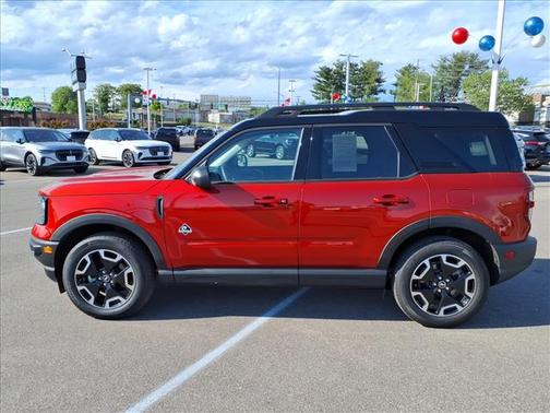 HOT PEPPER RED METALLIC TC 2024 Ford Bronco Sport OUTER BANKS