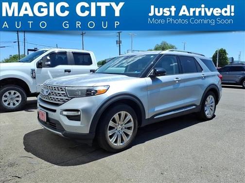 ICONIC SILVER METALLIC 2020 Ford Explorer LIMITED