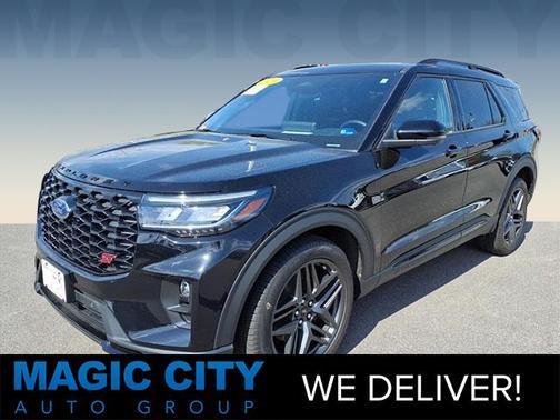 AGATE BLACK METALLIC 2025 Ford Explorer ST