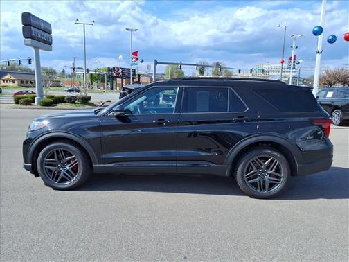 AGATE BLACK METALLIC 2025 Ford Explorer ST