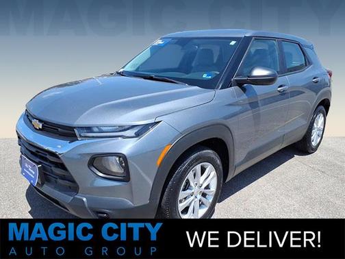 Satin Steel Metallic 2021 Chevrolet Trailblazer LS