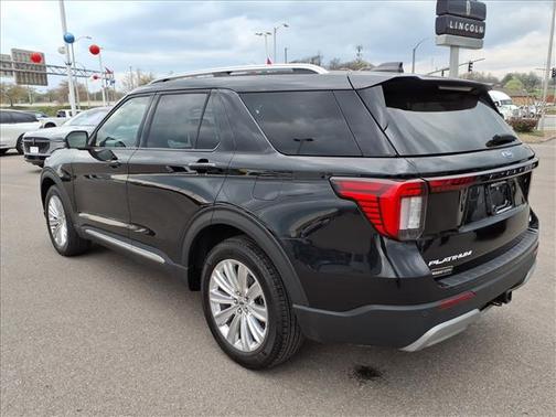 AGATE BLACK METALLIC 2025 Ford Explorer PLATINUM