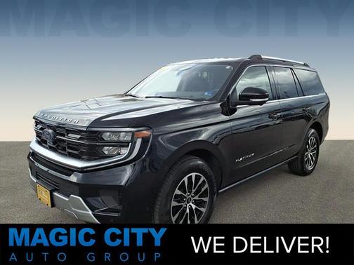 AGATE BLACK METALLIC 2025 Ford Expedition PLATINUM