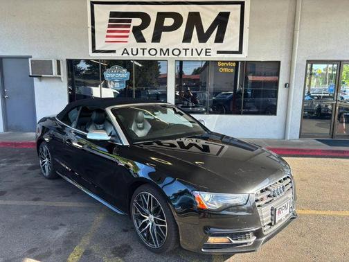 Black 2016 Audi S5 3.0T Premium Plus