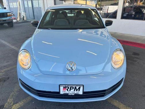 Blue 2015 Volkswagen Beetle Auto 1.8T