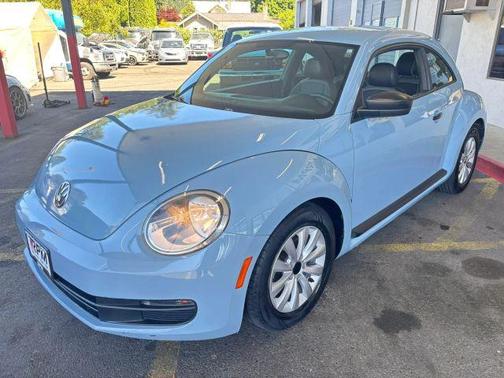 Blue 2015 Volkswagen Beetle Auto 1.8T