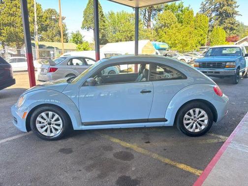 Blue 2015 Volkswagen Beetle Auto 1.8T
