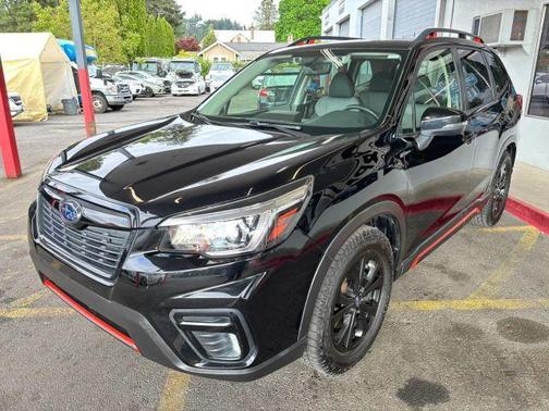 Crystal Black Silica 2019 Subaru Forester Sport
