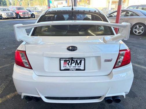 Satin White Pearl 2013 Subaru Impreza WRX STI