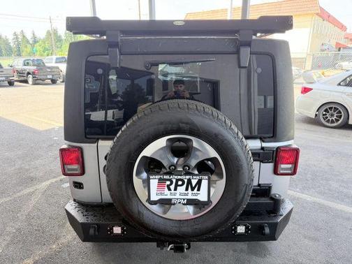 Gray 2016 Jeep Wrangler Unlimited Sahara