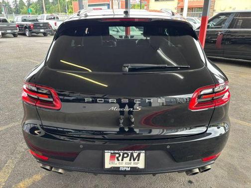 Black 2017 Porsche Macan S