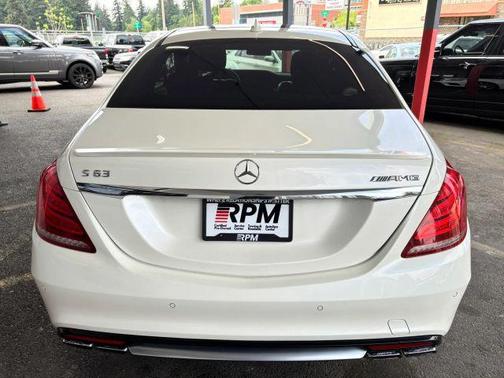 White 2014 Mercedes-Benz S-Class S 63 AMG