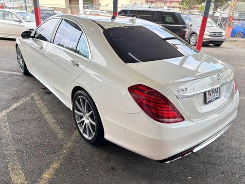 White 2014 Mercedes-Benz S-Class S 63 AMG