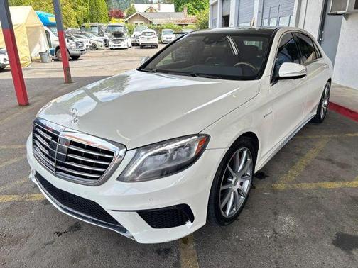 White 2014 Mercedes-Benz S-Class S 63 AMG