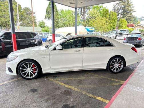 White 2014 Mercedes-Benz S-Class S 63 AMG