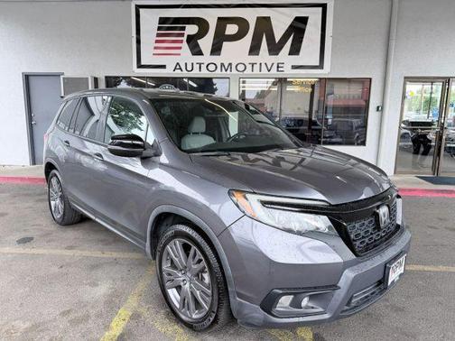 Gray 2019 Honda Passport EX-L