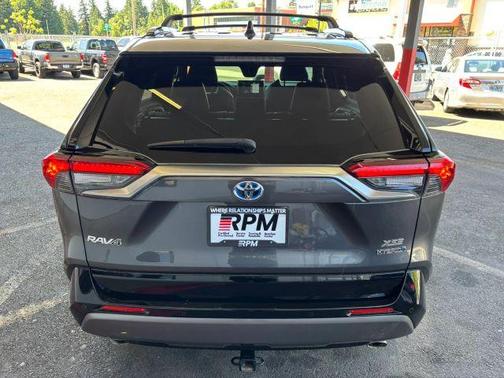 Gray 2020 Toyota RAV4 Hybrid XSE