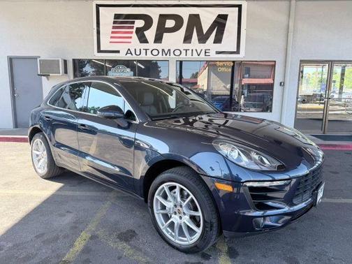 Blue 2016 Porsche Macan S