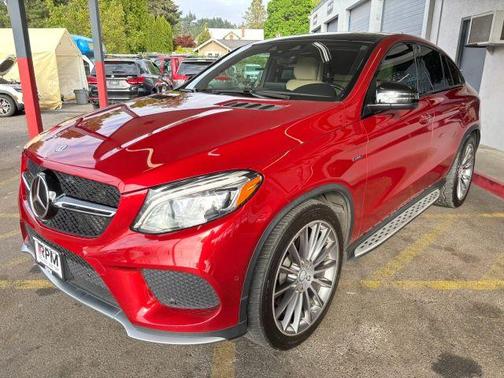 Red 2016 Mercedes-Benz GLE-Class GLE 450 AMG Coupe 4MATIC