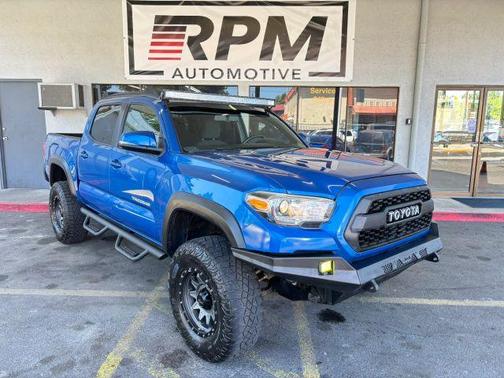 Blue 2017 Toyota Tacoma TRD Off Road