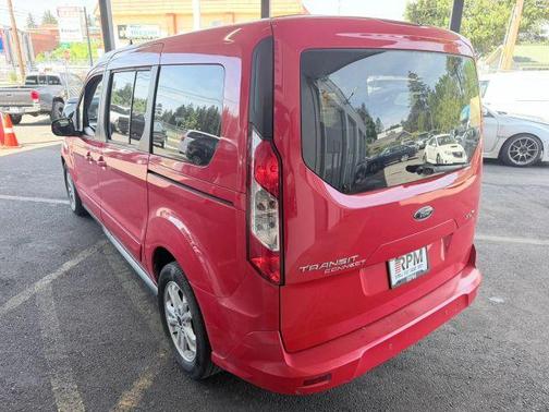 Red 2020 Ford Transit Connect XLT