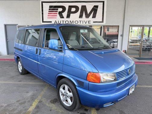 Blue 2003 Volkswagen Eurovan MV