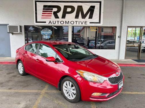 Red 2014 Kia Forte EX