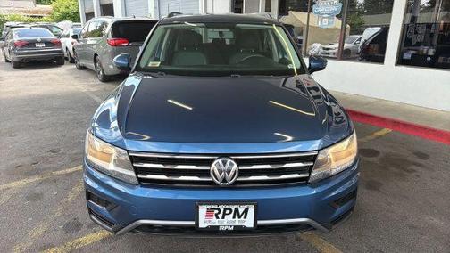 Silk Blue Metallic 2018 Volkswagen Tiguan 2.0T S
