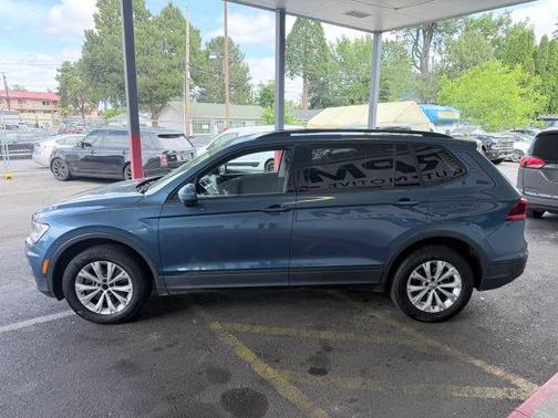 Silk Blue Metallic 2018 Volkswagen Tiguan 2.0T S