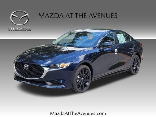 Deep Crystal Blue Mica 2026 Mazda Mazda3 FWD w/Select Package