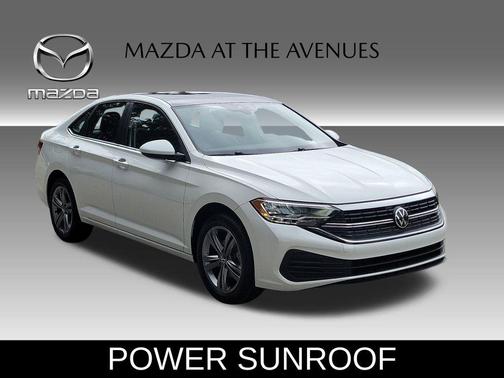 Opal White Pearl Effect 2024 Volkswagen Jetta 1.5T SE