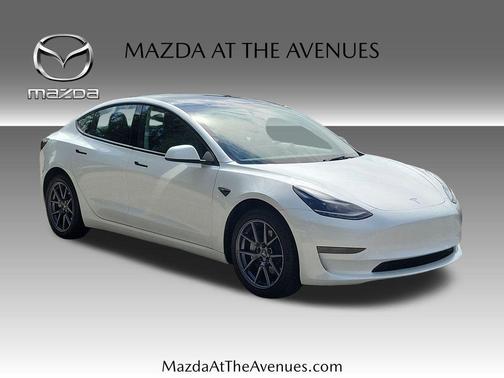 Pearl White 2023 Tesla Model 3 Base