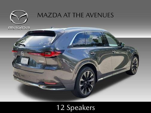 Machine Gray Metallic 2024 Mazda CX-90 3.3 Turbo S