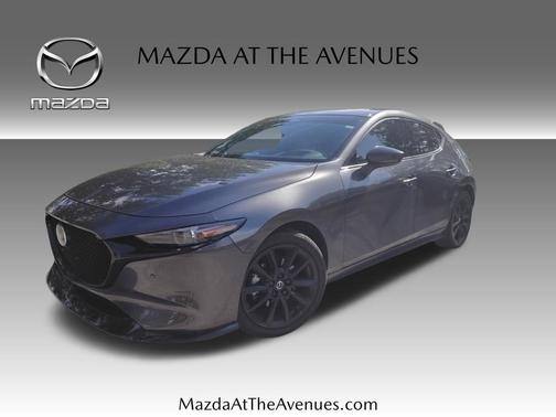 Machine Gray 2025 Mazda Mazda3 AWD w/Premium Package