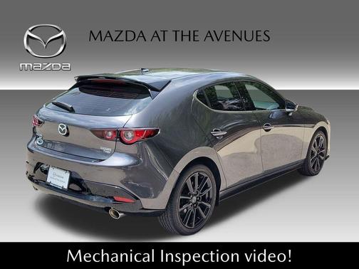 Machine Gray 2025 Mazda Mazda3 AWD w/Premium Package