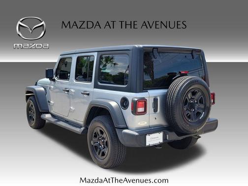 Silver Zynith Clearcoat 2022 Jeep Wrangler Unlimited Sport