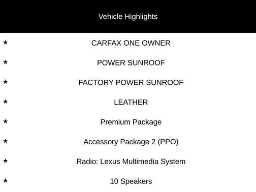 2022 Lexus ES 350 Base