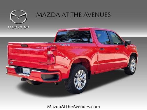 Red 2022 Chevrolet Silverado 1500 Custom