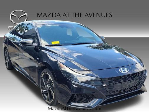 Onyx Black 2023 Hyundai ELANTRA N Line