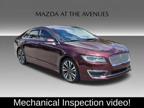 Burgundy 2017 Lincoln MKZ Reserve