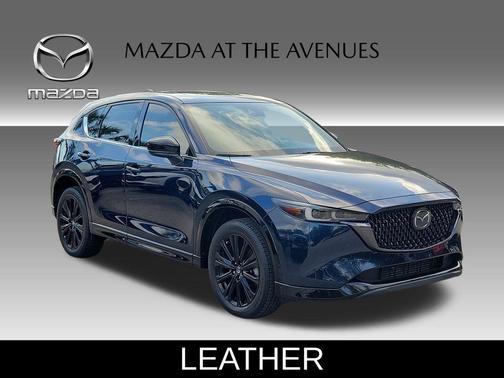 Deep Crystal Blue Mica 2024 Mazda CX-5 2.5 Turbo Premium Package
