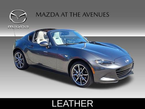 Machine Gray Metallic 2021 Mazda MX-5 Miata RF Grand Touring