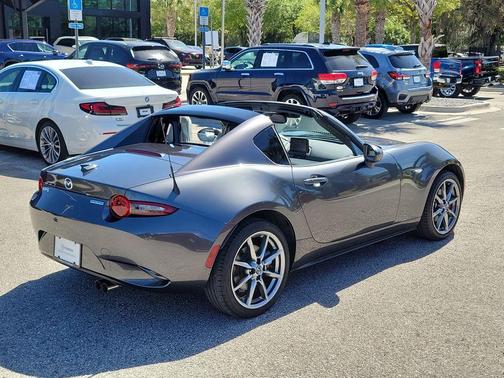 Machine Gray Metallic 2021 Mazda MX-5 Miata RF Grand Touring