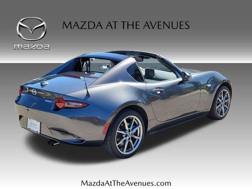 Machine Gray Metallic 2021 Mazda MX-5 Miata RF Grand Touring